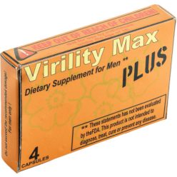 Virility Max PLUS - 4 db potencianövelő