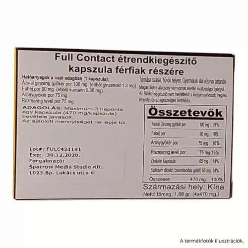 FULL CONTACT – 4 kapszula