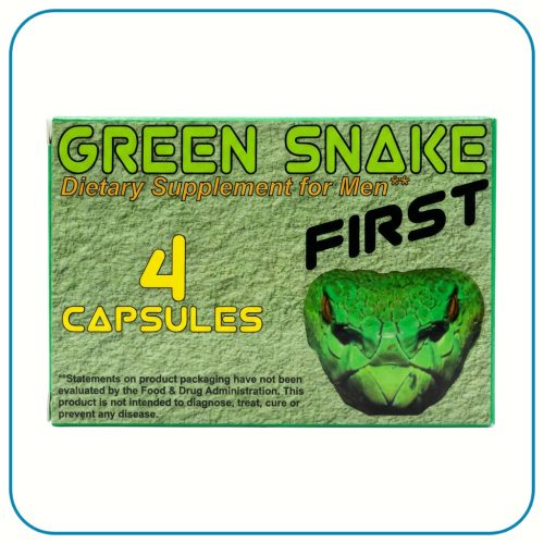 GREEN SNAKE FIRST – 4 kapszula