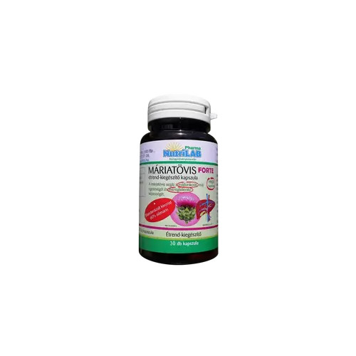 NutriLAB Máriatövis Forte vega kapszula 30X