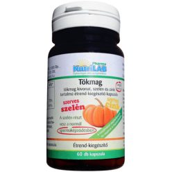   CSOMAG:NutriLAB Tökmag szelénnel, cinkkel - 60 db  + AJÁNDÉK C-vitamin