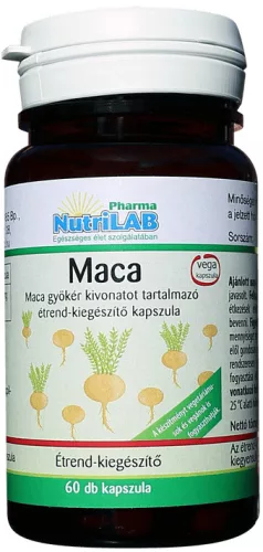 NutriLAB Maca vega kapszula 60X