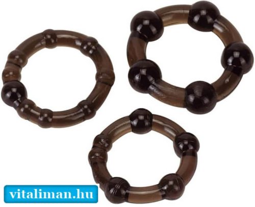 Pro Rings Frosted Black set - 3 db
