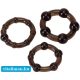 Pro Rings Frosted Black set - 3 db