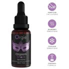 Orgie Orgasmic Bunny - vibrációs péniszgyűrű szett (fekete)