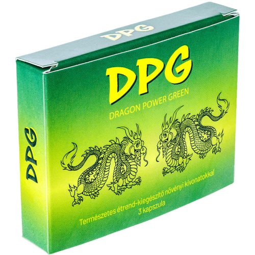 DRAGON POWER GREEN (DPG) – 3 db potencianövelő