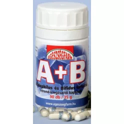   A+B - Acidophilus és Bifidus tartalmú étrend-kiegészítő - 90 db 