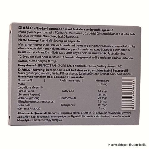 DIABLO - 6 kapszula