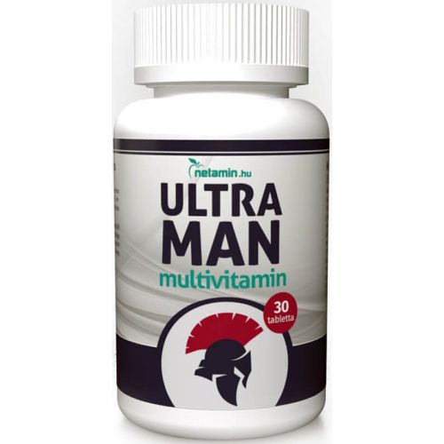 Netamin Ultra Man multivitamin tabletta férfiaknak - 30 db
