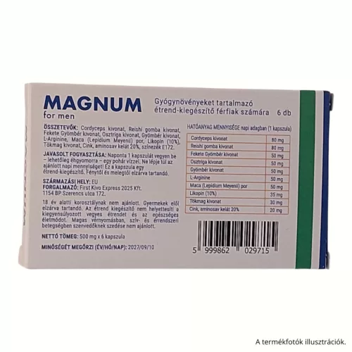 MAGNUM - 6 kapszula