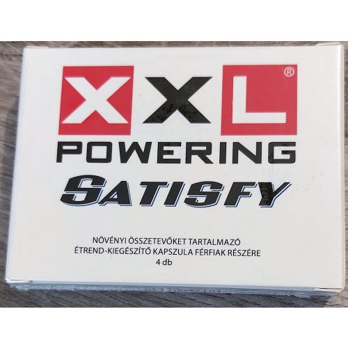 XXL POWERING SATISFY – 4 db potencianövelő