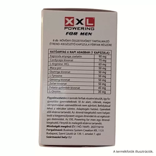XXL POWERING FOR MEN – 8 kapszula