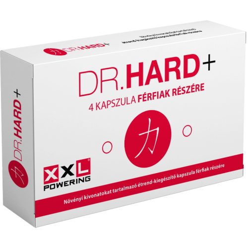 DR. HARD+ by XXL POWERING - 4 db potencianövelő