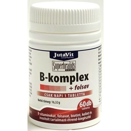 JutaVit B-komplex + folsav - 60 db