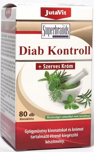 JutaVit Diab Kontroll tabletta - 80 db