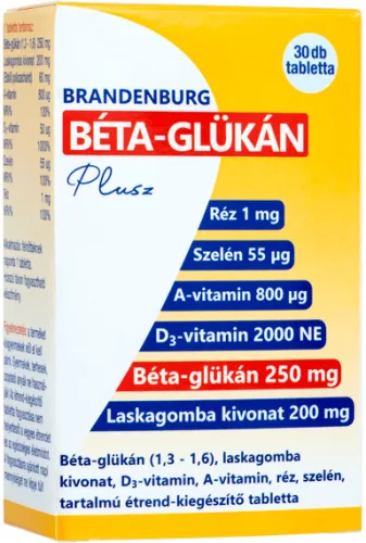 Brandenburg BÉTA-GLÜKÁN - 30 db