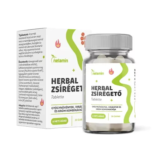 Netamin HERBAL zsírégető – 30 db