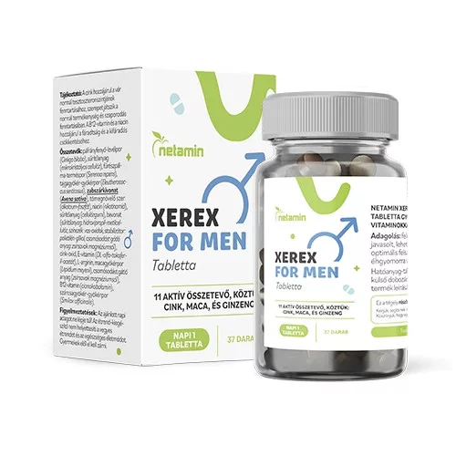 Netamin Xerex for men FÉRFIERŐ - 37 db tabletta