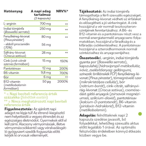 Netamin Kék Kapszula férfiaknak – 60 kapszula
