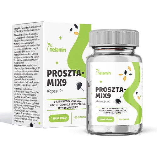 Netamin ProsztaMix9 - prosztata védő kapszula (60db)