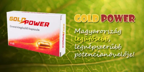 GOLD POWER - 6 kapszula