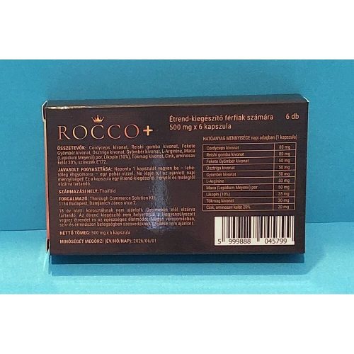 ROCCO+ - 6 db potencianövelő