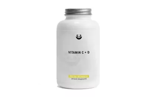 Panda Nutrition Vitamin C+D - 90 db kapszula