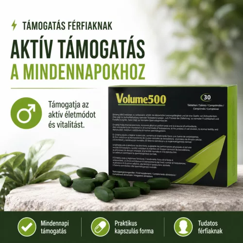 Volume 500 spermaminőség növelő - 30 db