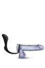 ANAL ADVENTURES COCK RING PLUG BLACK