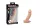 Charmly Cyberskin Extension Sleeve Dual Powerful Vibrators Flesh_B0O50_1