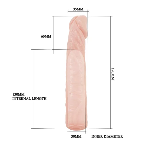 Realistic Penis Sleeve Flesh 1