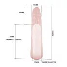 Realistic Penis Sleeve Flesh 3