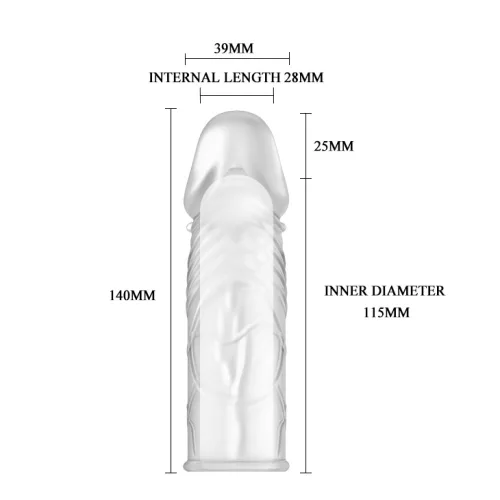 Penis Sleeve Clear 2