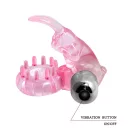Cock Ring With Bullet Vibrator Pink 1