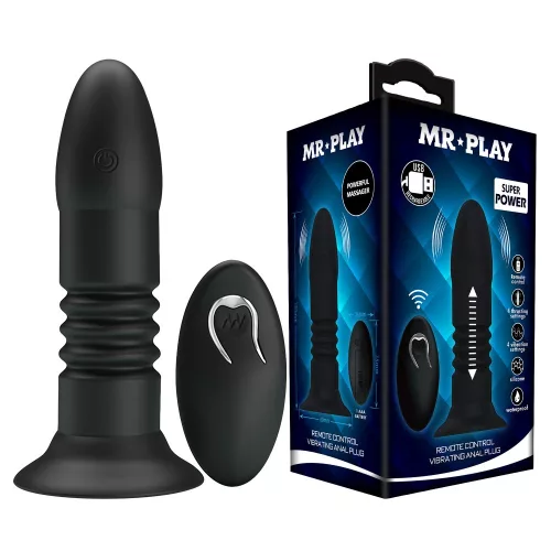 Mr. Play Super Power Vibrating Anal Plug III