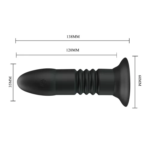 Mr. Play Super Power Vibrating Anal Plug III