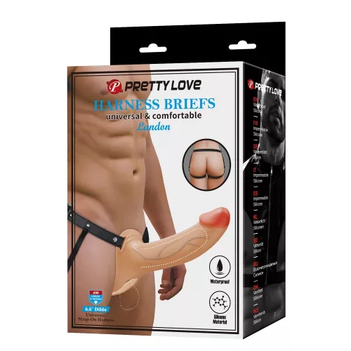 Pretty Love Landon Harness Briefs Flesh