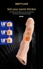 Pretty Love Extension Penis Sleeve 11" Flesh