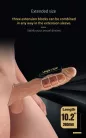 Pretty Love Extension Penis Sleeve 11" Brown