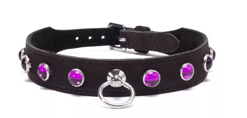 Octane Crystal Collar Hot Pink_B0O25_3