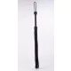 Kid Handle Kid Leather Braided Tails Black