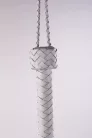 Kid Handle Kid Leather Braided Tails White_B15O25_3