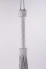 Kid Handle Kid Leather Braided Tails White_B15O25_3