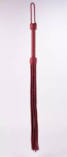 Kid Handle Kid Leather Braided Tails Pink_B15O25_3