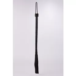 28" Kid Leather 9 Tails Flogger Black_B15O25_3