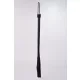 28" Kid Leather 9 Tails Flogger Black_B15O25_3