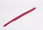 Patent Leather with Lamb Leather Backing Red