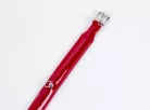 Patent Leather with Lamb Leather Backing Red