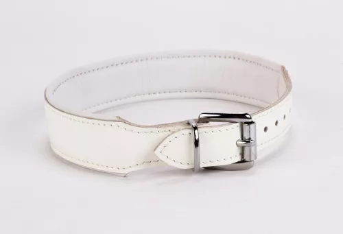 Patent Leather with Lamb Leather Backing White
