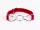 Calf Softy Leather Top and Lamb Leather Padding with Stainless Steel Mouth Piece Red